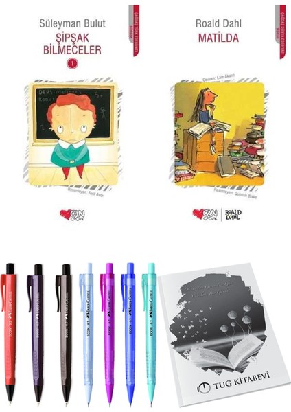 Matilda ve Şipşak Bilmeceler 1 2'li Set + Hediyeli