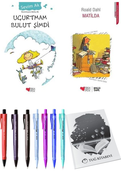 Matilda ve Uçurtmam Bulut Şimdi 2'li Set + Hediyeli
