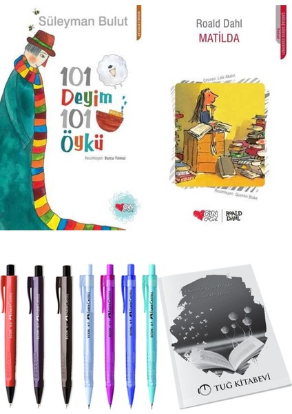 Matilda ve 101 Deyim 101 Öykü Süleyman Bulut 2'li Set + Hediyeli