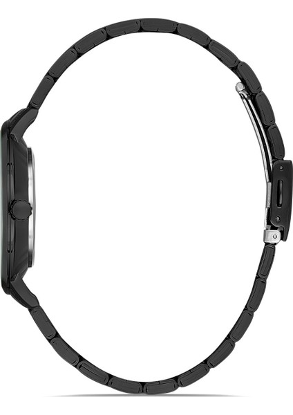 Davıd Guner Siyah Kadranlı Siyah Kaplama Paslanmaz Masif Çelik Erkek Kol Saati fiyatları