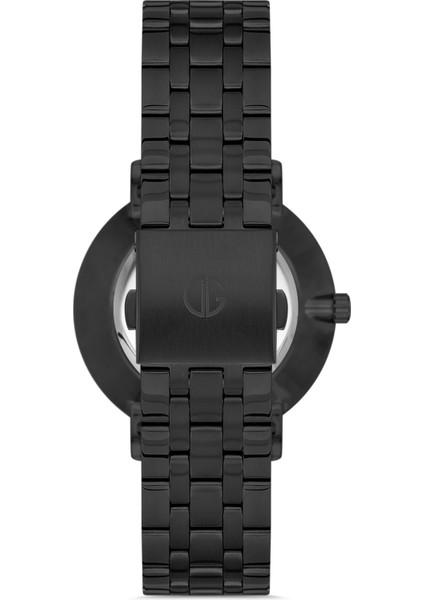 Davıd Guner Siyah Kadranlı Siyah Kaplama Paslanmaz Masif Çelik Erkek Kol Saati modelleri