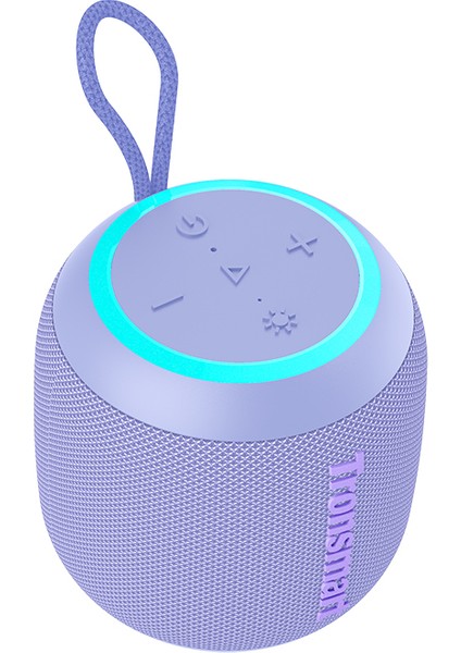 T7 Mini Bluetooth Hoparlör Gri Mor Siyah