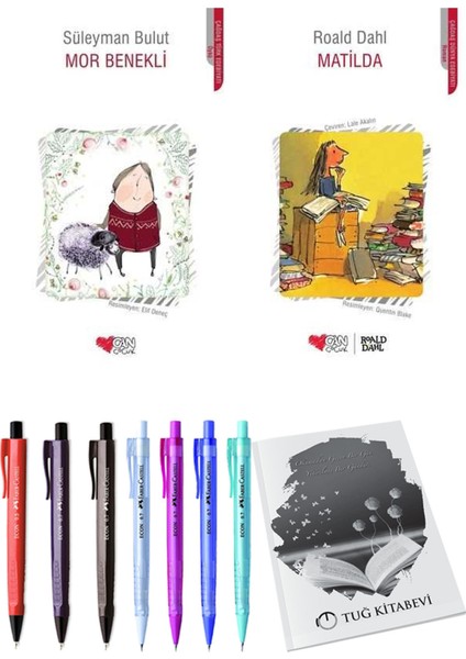 Matilda ve Mor Benekli 2'li Set + Hediyeli