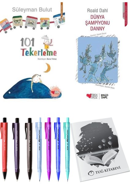 Dünya Şampiyonu Danny ve 101 Tekerleme 2'li Set + Hediyeli