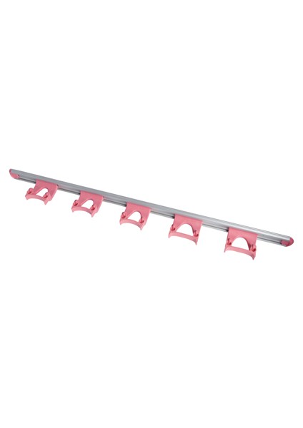 Renk Kodlu Temizlik Ekipmanı Askısı 90 cm - Pembe