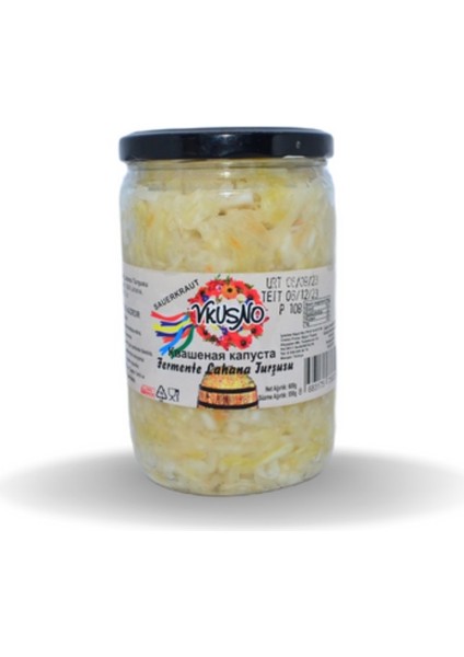 Pancarlı Pelüstka Lahana Turşusu 650 gr