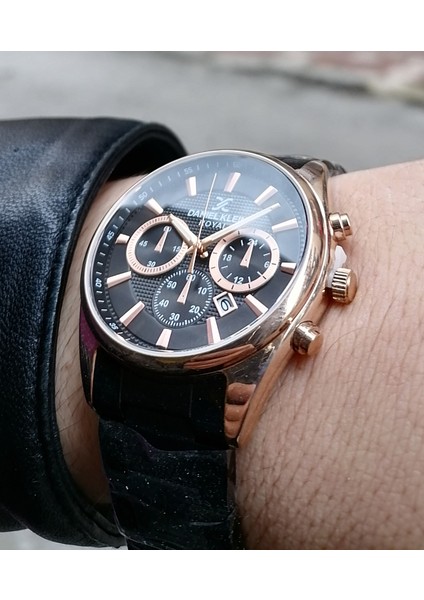 Siyah Çelik Kordonlu Erkek Kol Saati Su Geçirmez modelleri