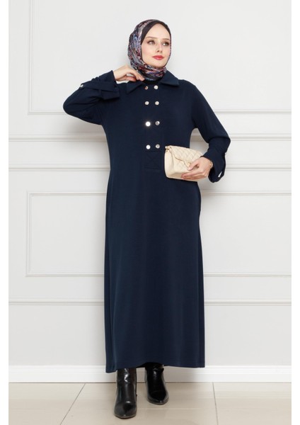 Cırt Cırtlı Oysho Elbise-Lacivert fiyatları