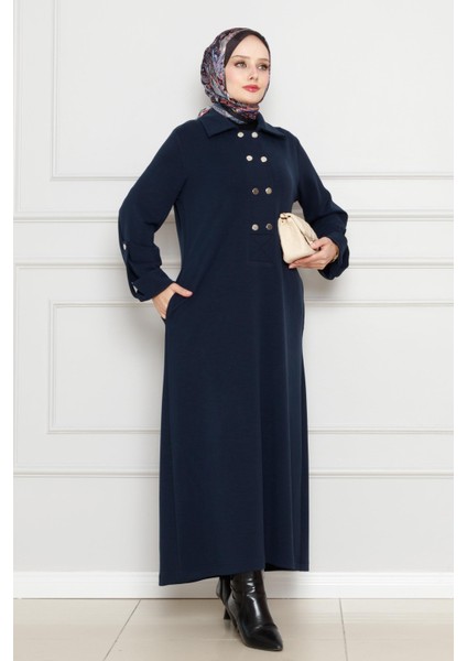 Cırt Cırtlı Oysho Elbise-Lacivert modelleri