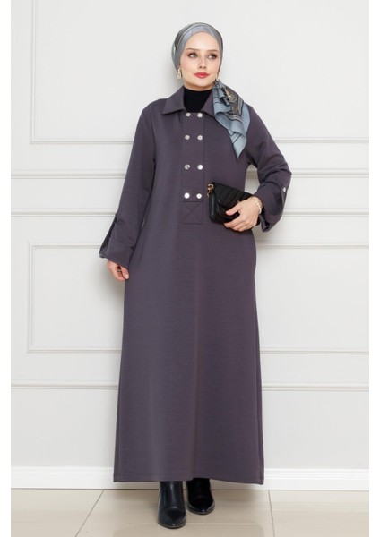 Cırt Cırtlı Oysho Elbise-Gri fiyatları