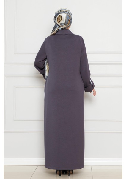 Cırt Cırtlı Oysho Elbise-Gri indirimleri