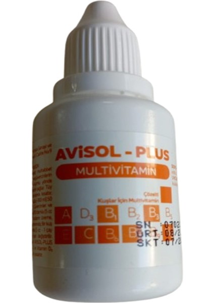 Kuşlar Için Multivitamin