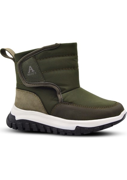 Gea Içi Peluş Kürklü Erkek Çocuk Bot Haki