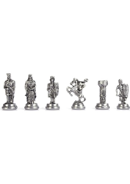 Gifthome Orta Boy Metal Osmanlı-Bizans Satranç Tk. Antik ve Ceviz Desenli Sandıklı Mdf TAHTASI(36X36 Cm.) fırsatları