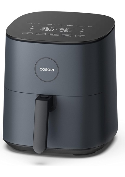 Sıcak Hava Fritözü, 4.7 Litre Air Fryer Xxl, 1500 W, Dijital Temperd Glass Gösterisi, Bulaşık Makinesinde Yıkanabilir, Hava Üfleme Teknolojisi, Max 230°C Ayarlama, 9 Fonksiyon, Gri