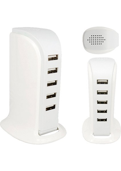 Multiplexer 5 Kanal 5 Volt - 4 Amper - 20 Watt USB Güç Istasyonu