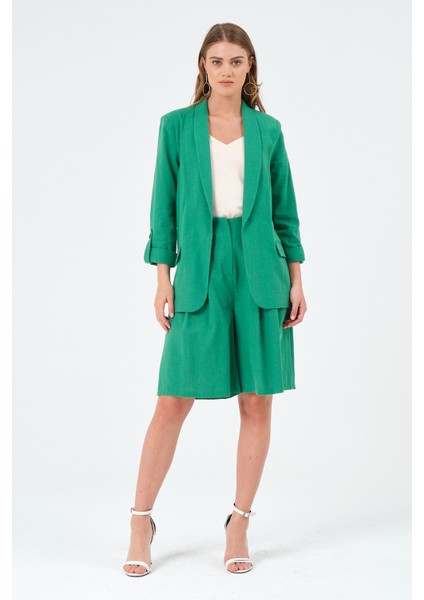 Keten Blazer Ceket