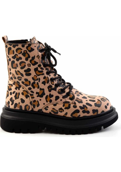 Leopar Süet Kadın Bot & Bootie K02590030602 fiyatları