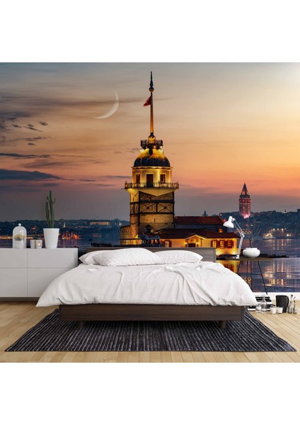 Günbatımı Kızkulesi Manzaralı