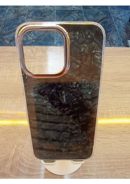 Apple iPhone 13 Pro Uyumlu Mermer Desen Darbe Korumalı Premium Kapak