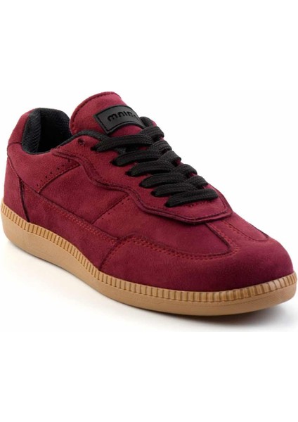 Bordo Süet Kadın Sneaker K01591512502