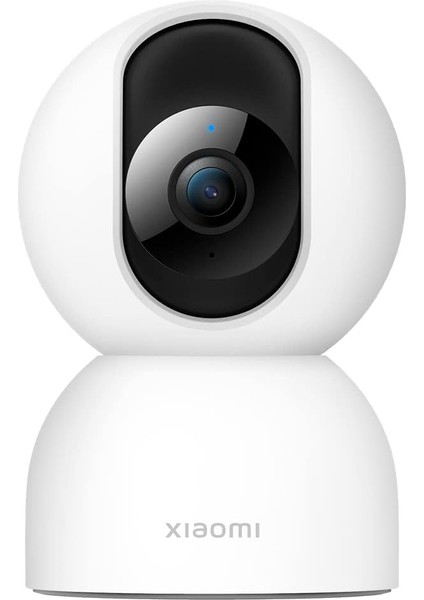 Akıllı Kamera C400 - 1440P Wifi Kamera - Bebek Monitörü - İç Mekan Kamerası - Evcil Hayvan Kamerası - Gece Görüşü - 360° Dönen Başlık - Beyaz