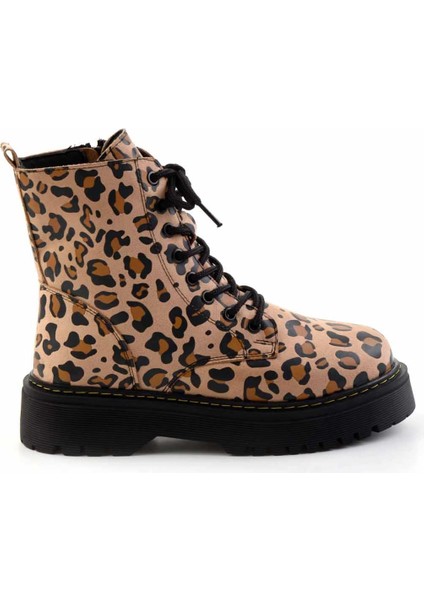Leopar Süet Kadın Bot & Bootie K02590031202 fiyatları