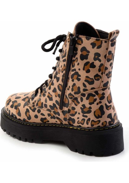 Leopar Süet Kadın Bot & Bootie K02590031202 fırsatları