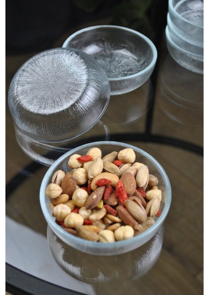 6 Adet Cam Çerezlik Seti ve Kahvaltı Takımı Sunum- 10 cm fiyatları