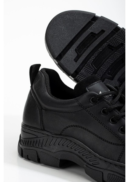 Peqas Siyah Kadın Sneaker Günlük Ayakkabı modelleri