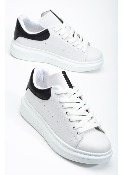 Fersatie Beyaz - Siyah Kadın Sneaker Günlük Ayakkabı fiyatları