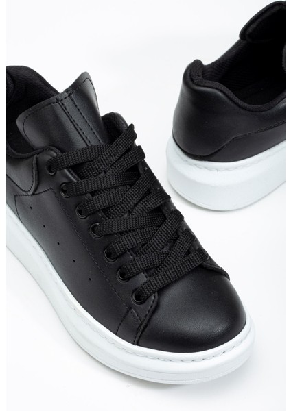 Fersatie Siyah Kadın Sneaker Günlük Ayakkabı fırsatları