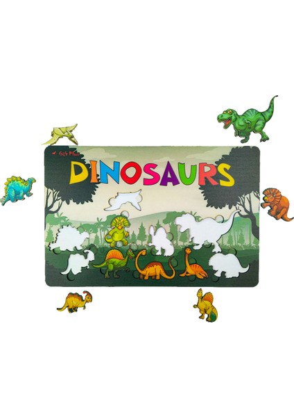 Çocuk Eğitici Oyuncak Bultak Yapboz Puzzle (25X40)