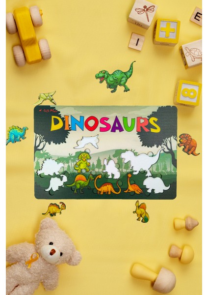 Çocuk Eğitici Oyuncak Bultak Yapboz Puzzle (25X40)