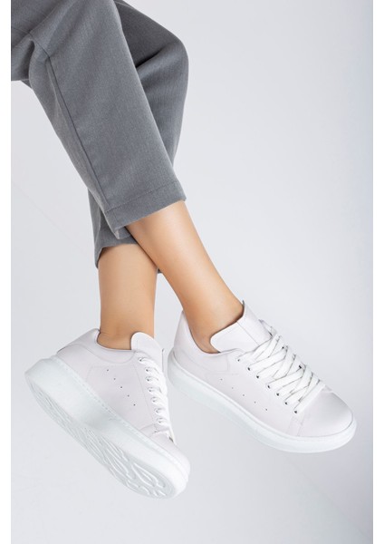 Fersatie Beyaz Kadın Sneaker Günlük Ayakkabı fırsatları