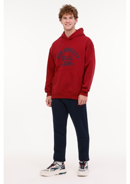 ml Mıke 17CTY112 4pr Bordo Erkek Sweatshirt modelleri