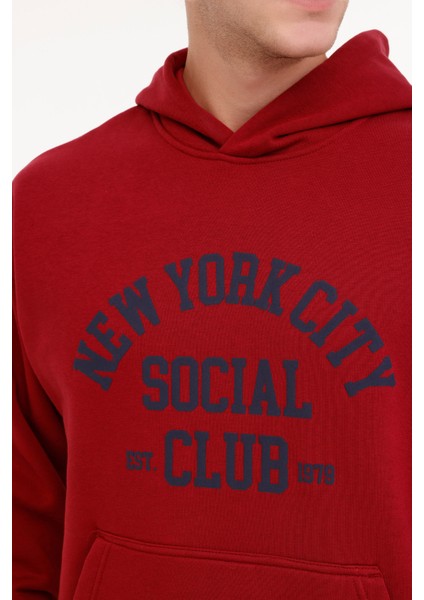 ml Mıke 17CTY112 4pr Bordo Erkek Sweatshirt fırsatları