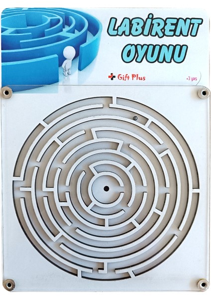 Eğitici Oyuncak Labirent Denge Oyunu Seti
