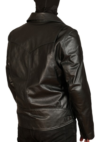 Old Mıcheal Hakiki Deri Korumalı Motosiklet Ceketi indirimleri