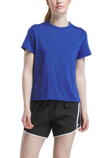 Rbk-Chıll Athletıc Tee Saks Kadın Kısa Kol T-Shirt