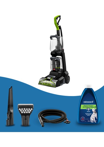 Powerwash Pet Evcil Hayvanlı Evlere Özel Halı – Koltuk Yıkama Makinesi