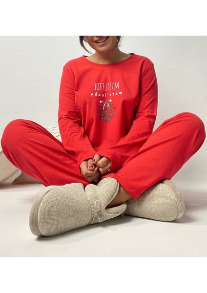 Kadın Mevsimlik Pamuklu Kumaş Pijama Takım modelleri