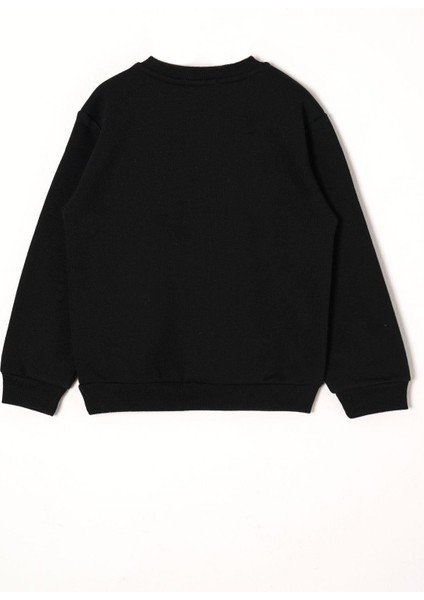 Suzene Ac Nakışlı Siyah Renk Erkek Çocuk Sweat modelleri