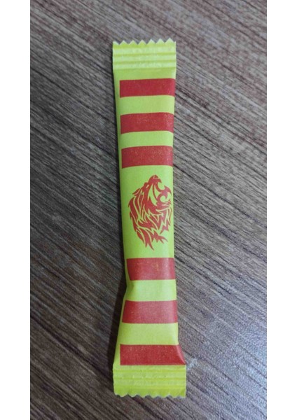 Aydopak Sarı Kırmızı Taraftar Stick Toz Şeker 3gr/ 100 Adet