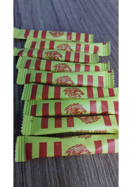 Aydopak Sarı Kırmızı Taraftar Stick Toz Şeker 3gr/ 100 Adet