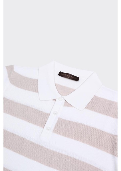 Fermuarlı Polo Yaka Kısa Kol Erkek T-Shirt fiyatları