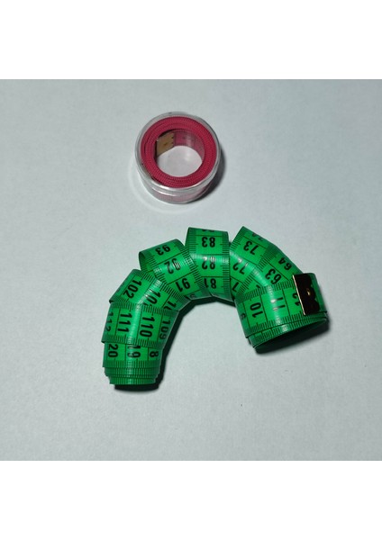 Hagiki Mezure.çift Yönlü Mezura,kutulu,1.5 Metre Terzi,okul ve Günlük Kullanım Için Uygundur (1ADET)