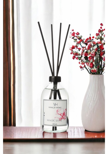 Magic Love Çubuklu Oda Kokusu Esansiyel Uçucu Yağ 100 ml