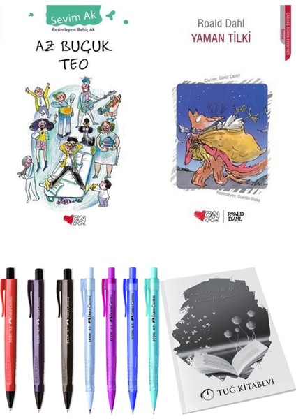 Yaman Tilki ve Az Buçuk Teo 2'li Set + Hediyeli