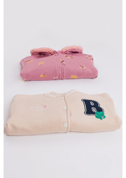 Kız Çocuk 2'li Paket Basic Hırka